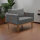 Poltrona Milla Luxo 80 Cm X 82 Cm X 76 Cm