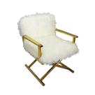 Poltrona Moderna Estofado Pelucia Branco Luxo Poltrona Moderna Estofado Pelucia Branco Luxo