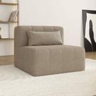 Poltrona Modular de Espuma Easybox CabeCasa MadeiraOriginals Marrom Taupe