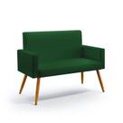 Poltrona Namoradeira Decorativa Vega Sued Verde Aradecor Poltrona Namoradeira Decorativa Vega Sued Verde Aradecor