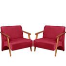 Poltrona Namoradeira Venus Braço Madeira Maciça Suede Unidecor Poltrona Namoradeira Venus Braço Madeira Maciça Suede Unidecor