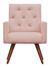 poltrona nina capitone material sintético rosa bebe poltrona nina capitone material sintético rosa bebe