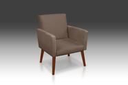 Poltrona Nina suede Cappuccino -Modena Decor