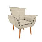 Poltrona Opala GatMagazine-Suede bege