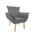 Poltrona Opala GatMagazine-Suede Grafite
