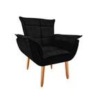 Poltrona Opala GatMagazine-Suede Preto