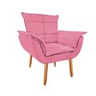 Poltrona Opala GatMagazine-Suede Rosa
