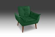 Poltrona Opala Suede Verde-Pandora Decor