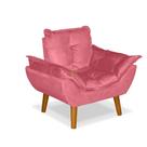 Poltrona Opalinha Infantil Vit Decor em Suede Rose Confortável e Segura para Quarto das Crianças Poltrona Opalinha Infantil Vit Decor em Suede Rose Confortável e Segura para Quarto das Crianças