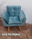 Poltrona Opalla Verde Turqueza
