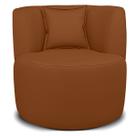 Poltrona Orgânica Decorativa material sintético Macio Para Sala Maranata