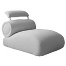 Poltrona Orgânica Larbelle em Linho com Molas Ensacadas House Decor Cor Cinza