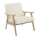 Poltrona OSP Home Furniture Weldon Linen Fabric Poltrona OSP Home Furniture Weldon Linen Fabric
