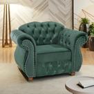 Poltrona para Sala de Estar Chest Merlô Design de Luxo