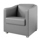Poltrona Para Sala Decorativa Estofada Cadeira Escritório Recepção Decoração