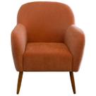 Poltrona para Sala Decorativa Pés Palito Lapazze