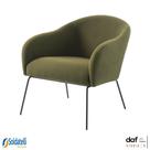 Poltrona Pesto Linho Verde - Daf