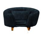 Poltrona Pet Baby Lady Cães e Gatos Confortável Apartamento Luxo Veludo Azul Marinho Poltrona Pet Baby Lady Cães e Gatos Confortável Apartamento Luxo Veludo Azul Marinho