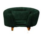 Poltrona Pet Baby Lady - Veludo Verde Poltrona Pet Baby Lady - Veludo Verde