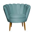 Poltrona Petala para Sala TV e Recepção - Leo Decor