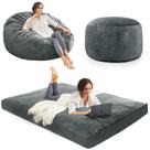 Poltrona Puff ILPEOD Cama Conversível com Capa de Microfibra Poltrona Puff ILPEOD Cama Conversível com Capa de Microfibra