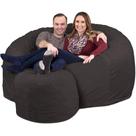 Poltrona Puff ULTIMATE SACK 180 cm Espuma Cinza
