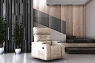 Poltrona Recl. MX66 Commander Corano Bege F290 Matrix