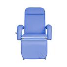 Poltrona Reclinável 4 Posições Hospitalar Descanso Luxo Azul Céu Poltrona Reclinável 4 Posições Hospitalar Descanso Luxo Azul Céu