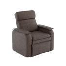 Poltrona Reclinável Comfort Camurça Marrom Poltrona Reclinável Comfort Camurça Marrom