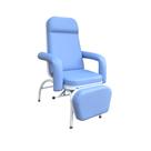 Poltrona Reclinável Hospitalar Descanso Comfort Azul Céu Poltrona Reclinável Hospitalar Descanso Comfort Azul Céu