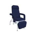 Poltrona Reclinável Hospitalar Descanso Comfort Azul Marinho