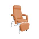 Poltrona Reclinável Hospitalar Descanso Comfort Laranja