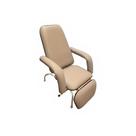 Poltrona Reclinável Hospitalar Descanso Standard Bege Perfil Preto Poltrona Reclinável Hospitalar Descanso Standard Bege Perfil Preto