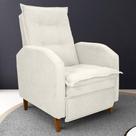 Poltrona Reclinável Leeds Boucle Bege