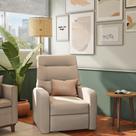 Poltrona Reclinável Lewis Bege