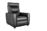 Poltrona Reclinável MX-44 Pollo Sintético Rustico Preto L-481