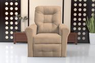 Poltrona Reclinável MX24 Clio Suede Bege B251 - Matrix Poltrona Reclinável MX24 Clio Suede Bege B251 - Matrix