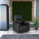 Poltrona Reclinável MX38 Virtus Corano Preto F281 Matrix