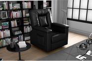 Poltrona Reclinável MX40 Porshe Corano Preto F281 Matrix Poltrona Reclinável MX40 Porshe Corano Preto F281 Matrix