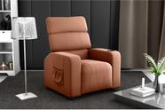 Poltrona Reclinável MX67 Pulse Veludo Ferrugem E435 - Matrix