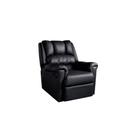 Poltrona Reclinável p/ Sala Vermont Classic Zero Wall Motorizada Giro e Balanço Courano Preto - Probel