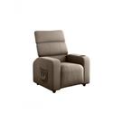 Poltrona Reclinável Sala Cadeira Mx 67 Pulse Veludo Capuccino Matrix