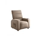 Poltrona Reclinável Sala Cadeira Mx 67 Pulse Veludo Capuccino Matrix