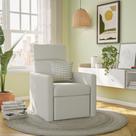 Poltrona Reclinável Salvario Bege