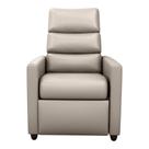 Poltrona Retrátil e Reclinável 69cm Com Material Sintético Multimóveis Cr45267 Bege
