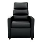 Poltrona Retrátil e Reclinável 69cm Com Material Sintético Multimóveis Cr45267 Preto