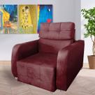 Poltrona Retrátil e Reclinável Com Encosto de 4 Regulagens Sala De Estar Amamentação