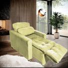 Poltrona Retratil e Reclinavel Com Rodape Reclinavel Madri