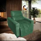 Poltrona Retratil e Reclinavel Com Rodape Reclinavel Madri