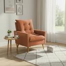 Poltrona Sala 92cm Visual Moderno Acabamento Aconchegante Que Transforma o Ambiente Laranja Ester Poltrona Sala 92cm Visual Moderno Acabamento Aconchegante Que Transforma o Ambiente Laranja Ester